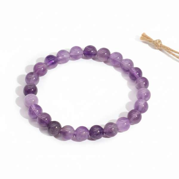 Bracciale con AMETISTA CALMA E RILASSAMENTO